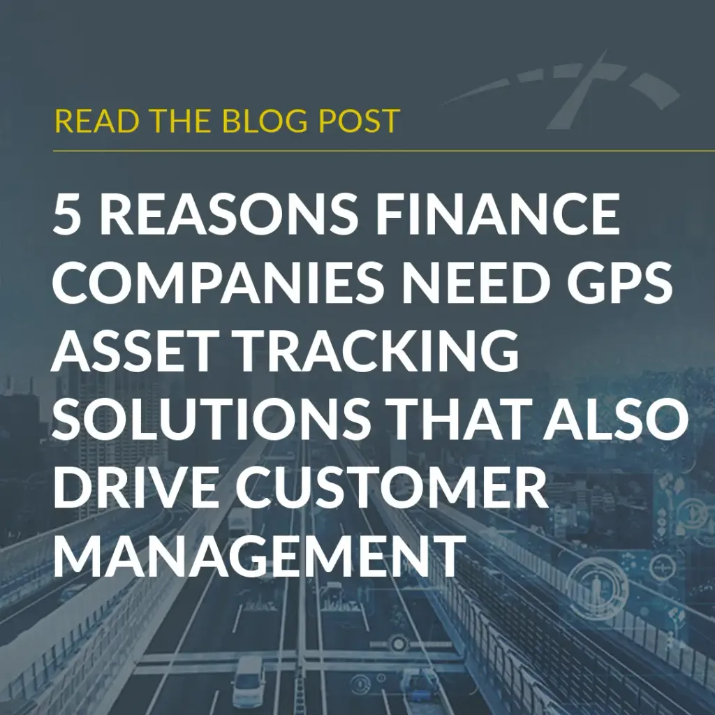 GPS Asset Tracking in Auto Finance