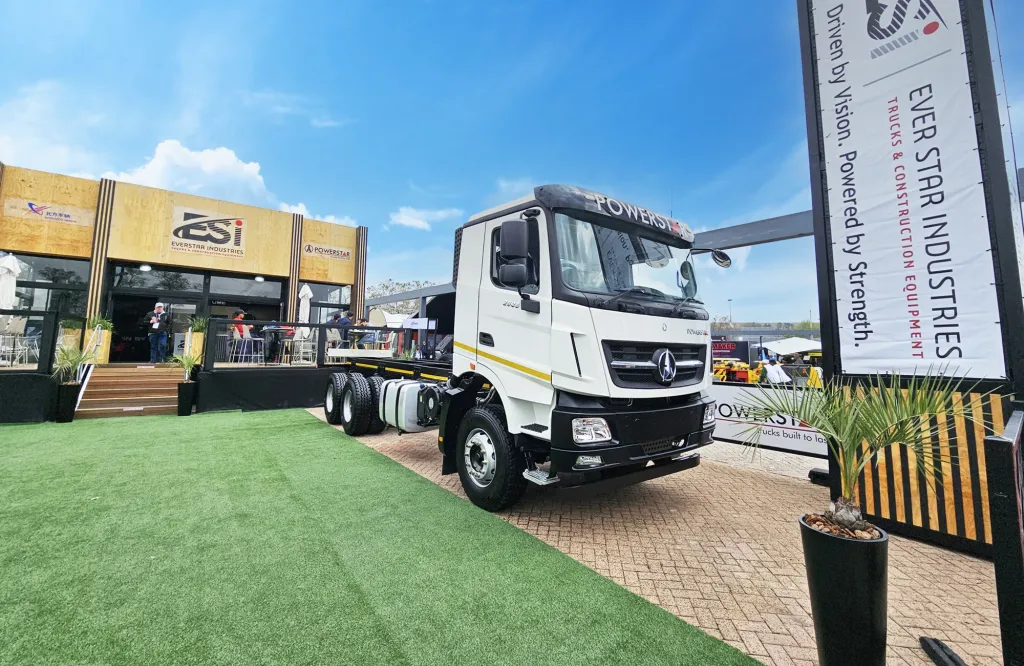 Powerstar showcases trucks and tests Euro 5 prototypes in South Africa