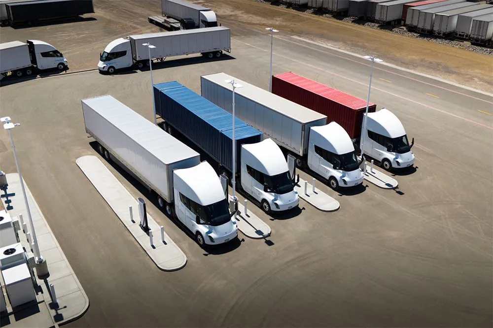 Pilot to install Tesla Semi heavy-duty chargers