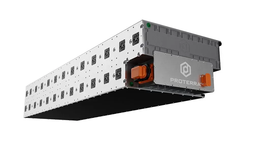 Proterra Introduces Heavy-Duty Onyx Strata H2-23 Battery Pack