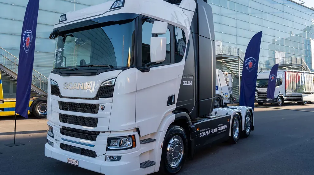 Scania and Asko pilot hydrogen fuel-cell trucks