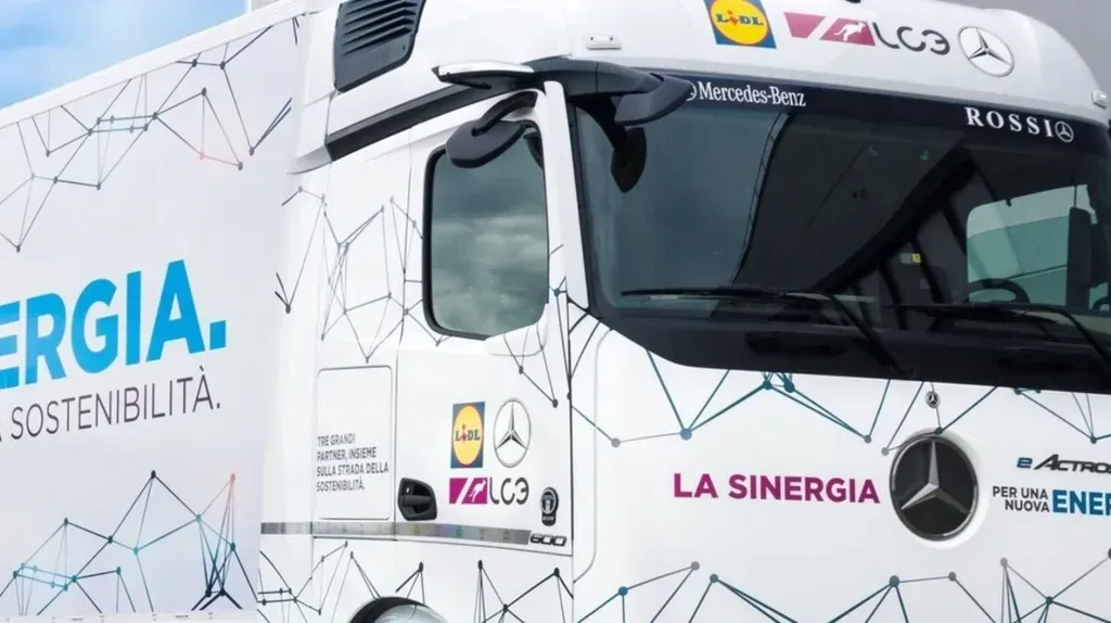 Lidl Italia Orders 30 Mercedes-Benz eActros 600 Electric Trucks