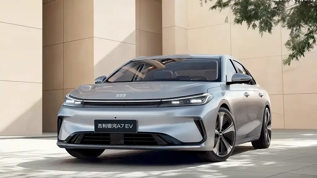 Geely unveils Galaxy A7 EV with 550 km range