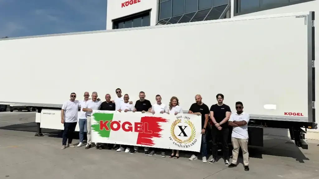 Kögel Italia Marks 10 Years in Italian Commercial Vehicle Market
