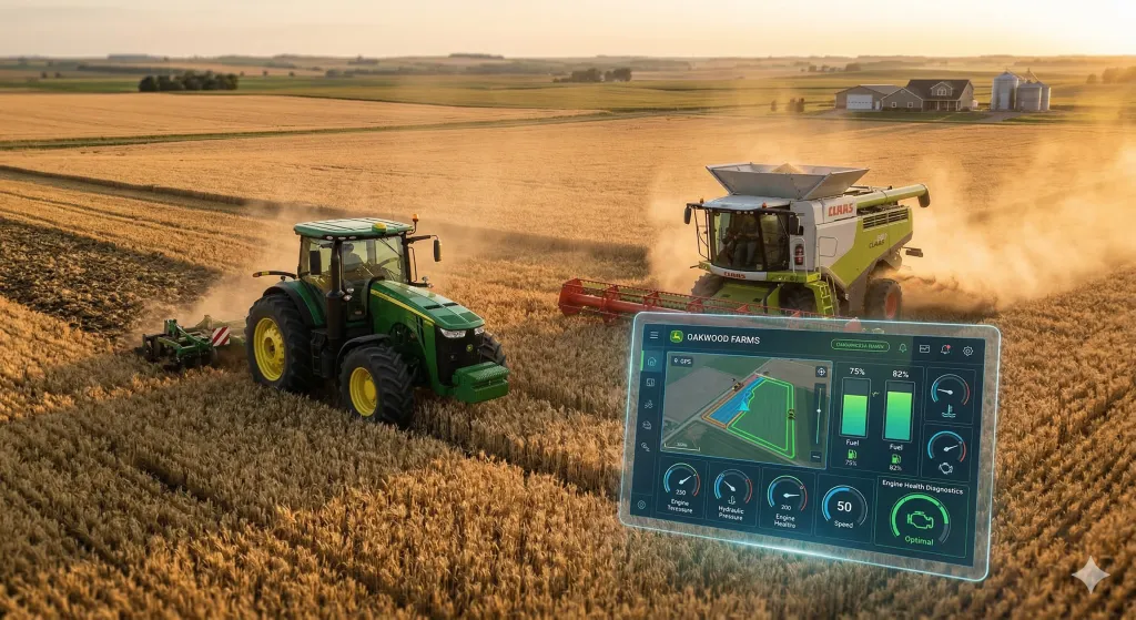 Agriculture Fleet Management for Operational Efficiency