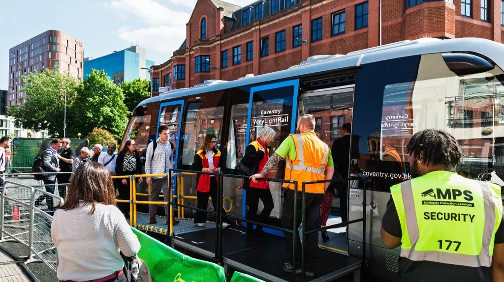 Coventry plans 800m twin-track VLR demonstrator