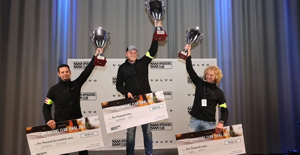 Volvo CE Hosts 2025 European Construction Skills Final