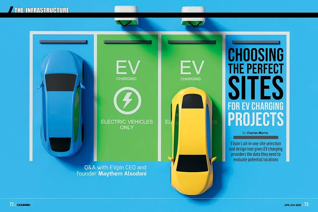 EVpin expands EV charging site-selection and utilisation data platform