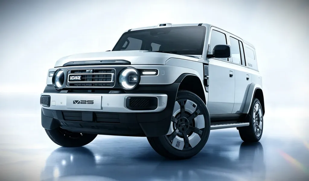 Chery iCaur V25 regulatory filing reveals 150km EREV and LiDAR ADAS