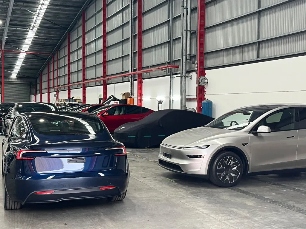 Tesla Cybercab spotted ahead of potential Australian showcase