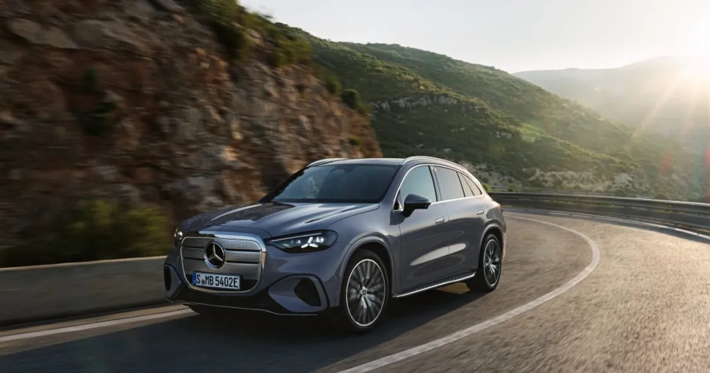 Mercedes-Benz launches electric GLC with up to 350 miles of range