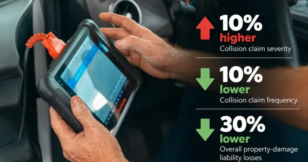 ADAS cuts crash losses despite higher repair costs, study finds