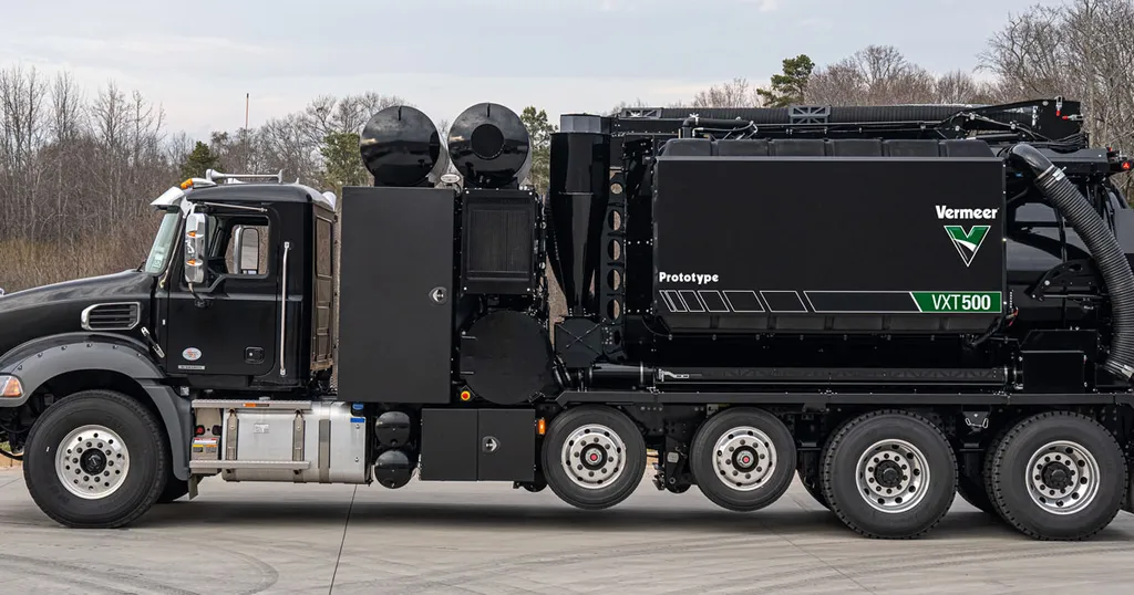 Vermeer VXT400 and VXT500 Vacuum Trucks Launched