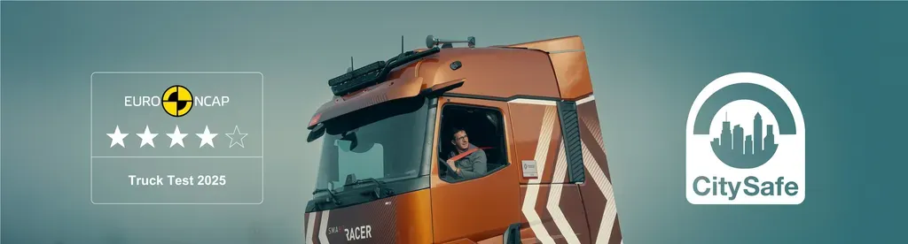 Renault Trucks T retains four Euro NCAP stars and earns CitySafe label