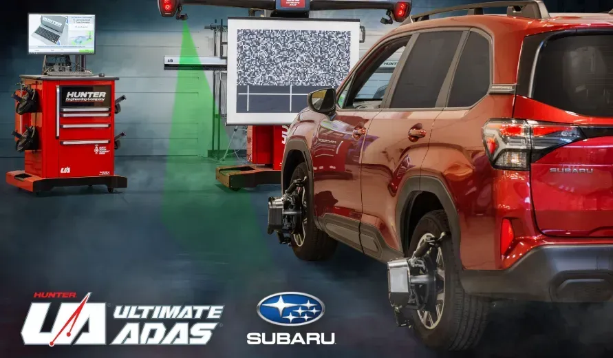Hunter Engineering's Ultimate ADAS Approved by Subaru