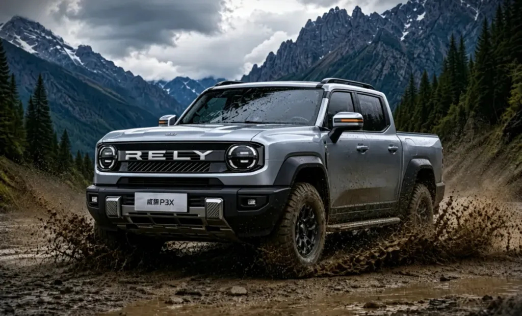 Chery unveils diesel plug-in hybrid Rely P3X truck with 800 Nm