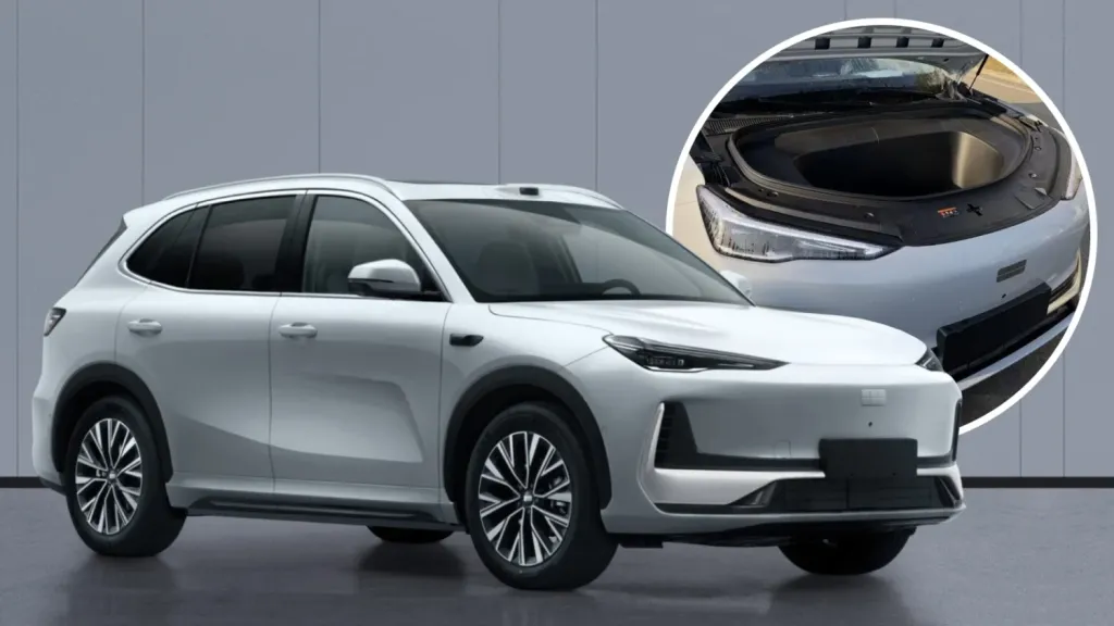 Geely EX5 revealed in China with rear-drive EV platform and roof-mounted LiDAR