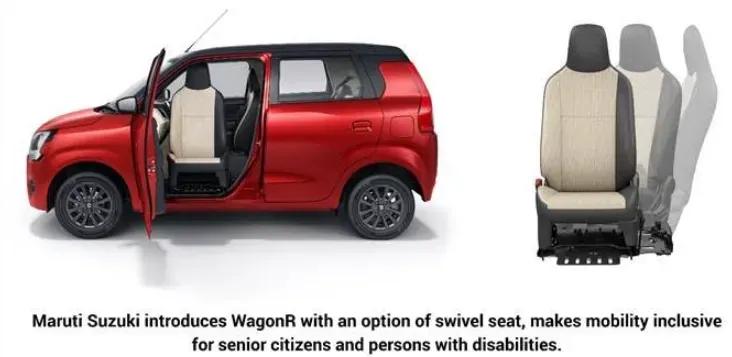 Maruti Suzuki launches WagonR with swivel seat option
