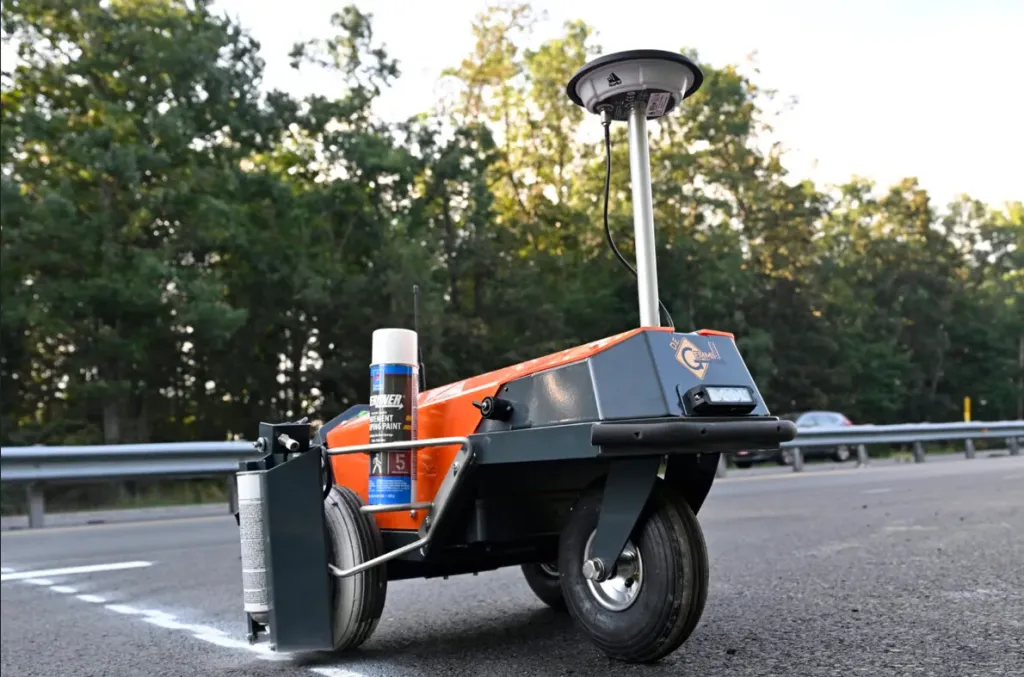 D.E. Gemmill deploys robotic pavement-layout technology on Pennsylvania highways