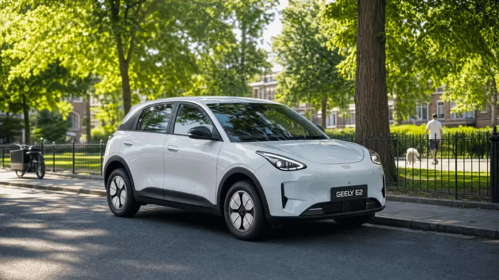 Geely opens European orders for E2 electric hatchback in Belgium