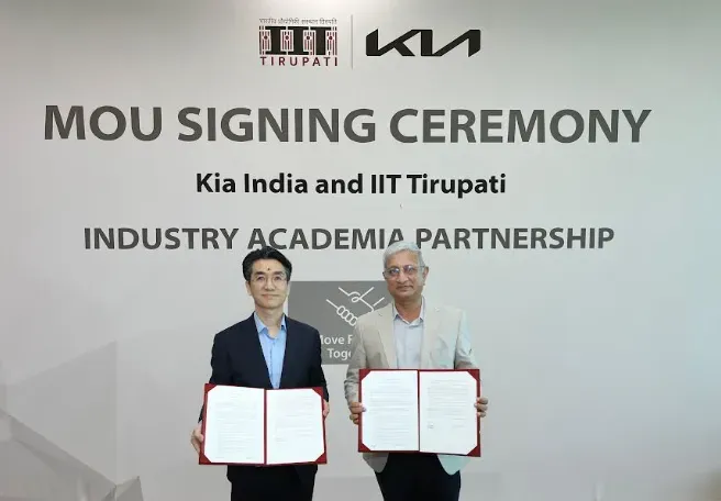 Kia India and IIT-Tirupati Form Partnership to Boost Innovation