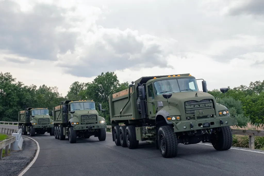 US Army orders 115 more Mack Defense heavy dump trucks