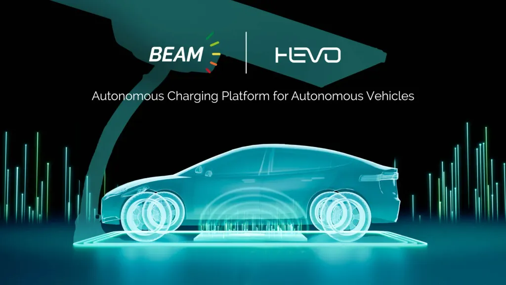 Beam Global and HEVO launch wireless charging for AVs