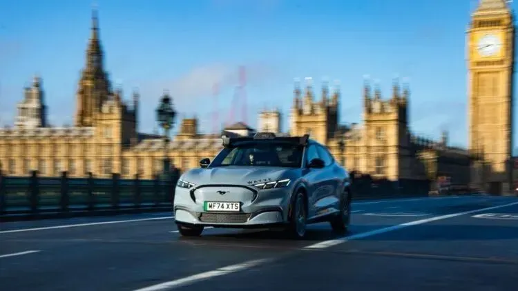 Wayve starts robotaxi service in London with 15 Ford Mustang Mach-Es