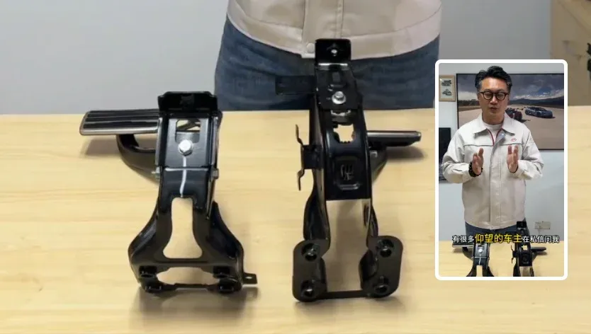 Yangwang highlights metal brake pedals after Maextro failures