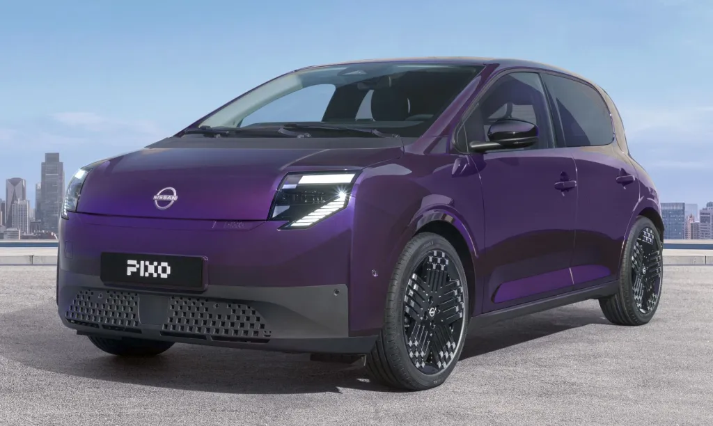 Nissan launches Pixo electric city car for UK deliveries in 2027