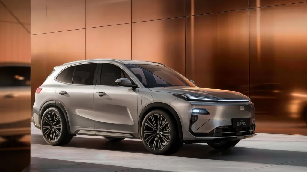 Geely unveils Starship 7 EV with 605 km CLTC range