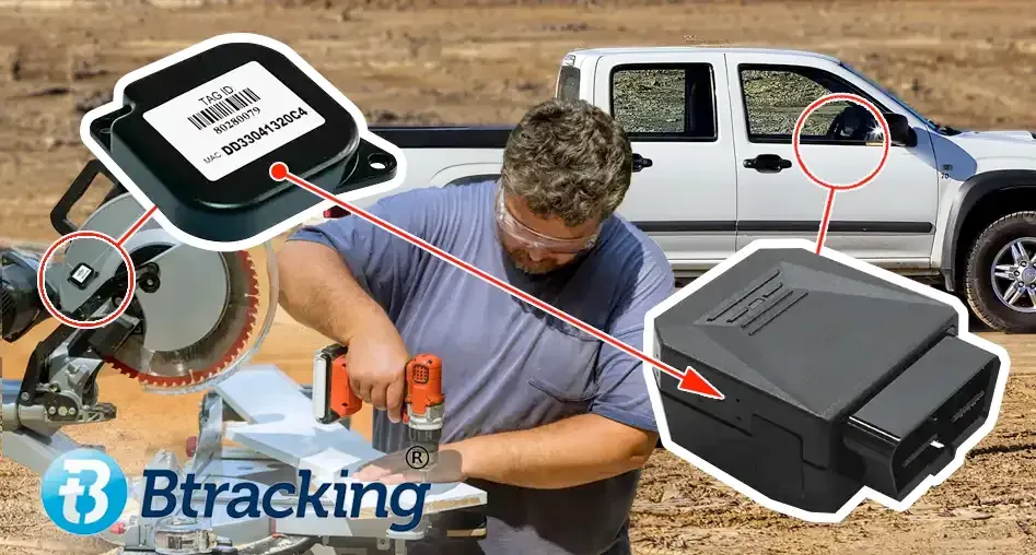 Btracking Enhances Tool and Vehicle Tracking with BLE and GPS