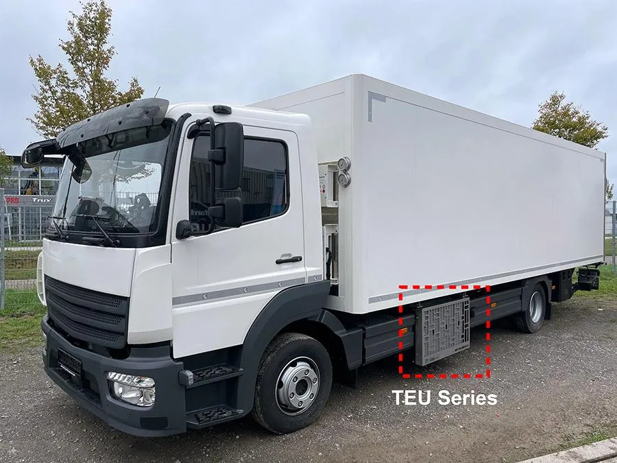 Mitsubishi launches compact refrigeration units for electric trucks