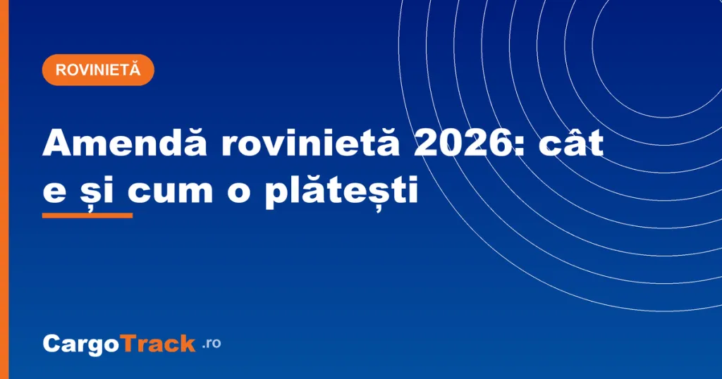 Romania sets 2026 rovinieta fines and prepares TollRo transition