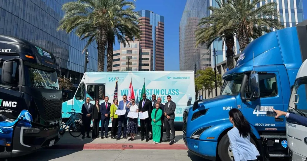 Canada-Mexico West Coast zero-emission truck corridor planned