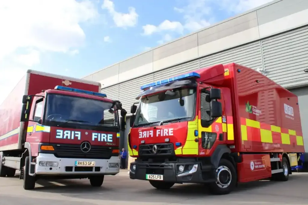 London Fire Brigade introduces electric training fleet