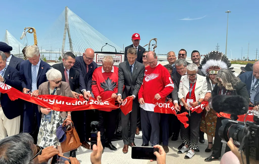 Gordie Howe bridge opens to improve Canada-US freight flows