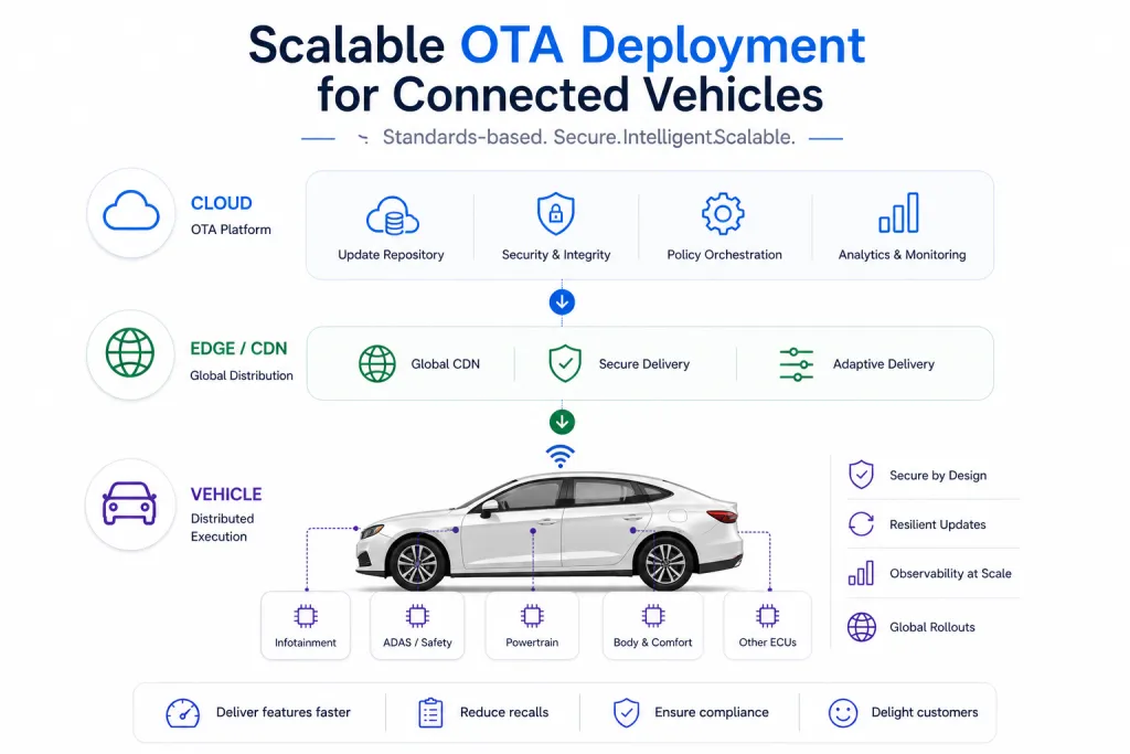 Scalable OTA Architecture for Software-Defined Vehicles