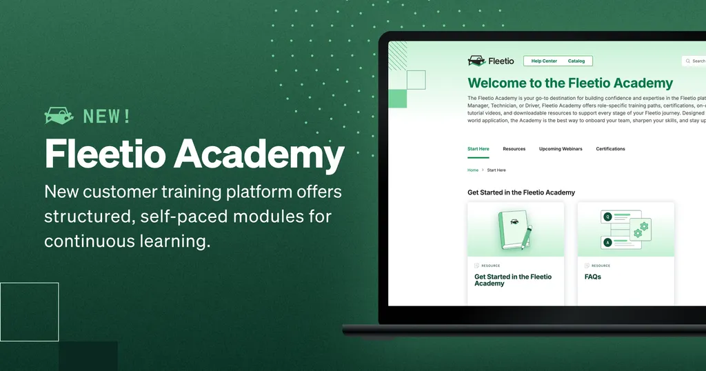 Fleetio Launches Academy for Fleet Operations Training