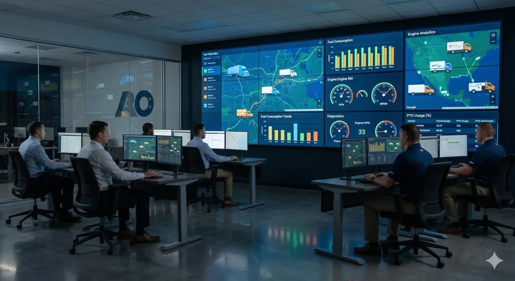 Telematics Integration for PTO to Optimise Fleet Costs