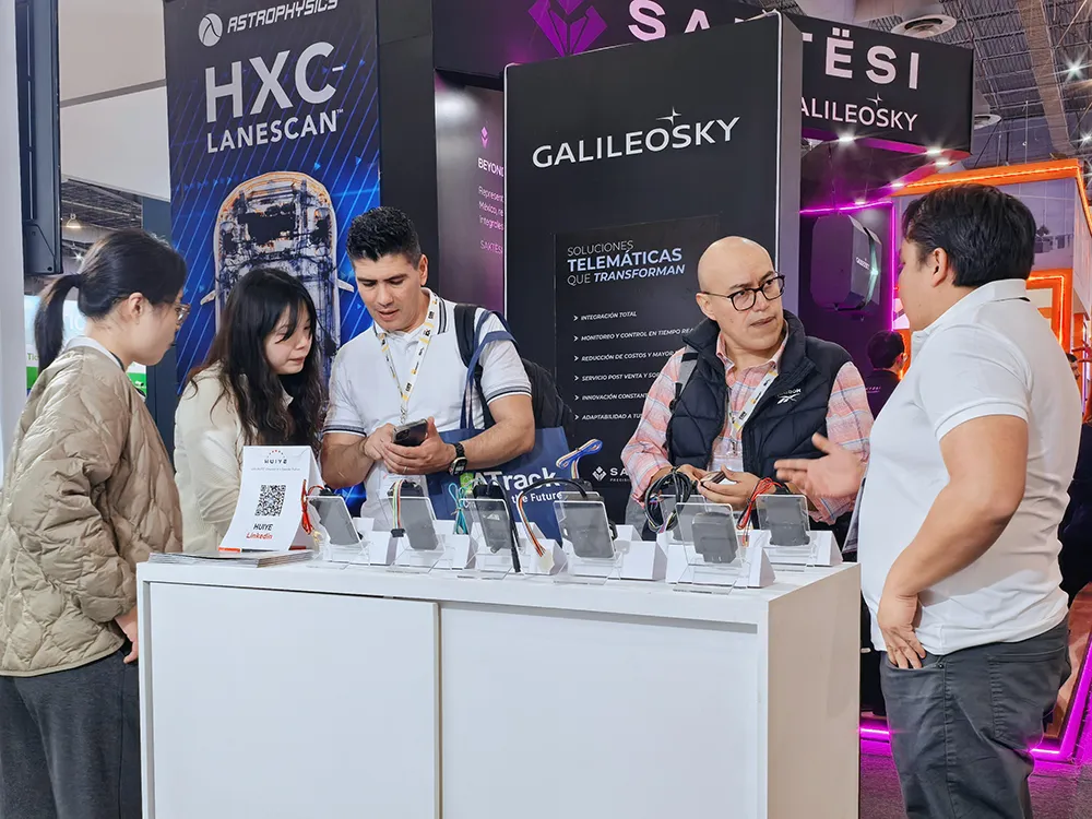 HUIYE Establishes Mexico Sales Hub at Expo Seguridad México 2025