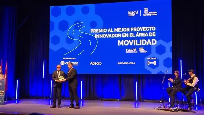 GMV awarded Mobility Award at Castile and León Gala