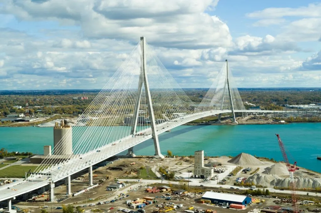 Gordie Howe bridge set to open, adding Detroit–Windsor truck crossing