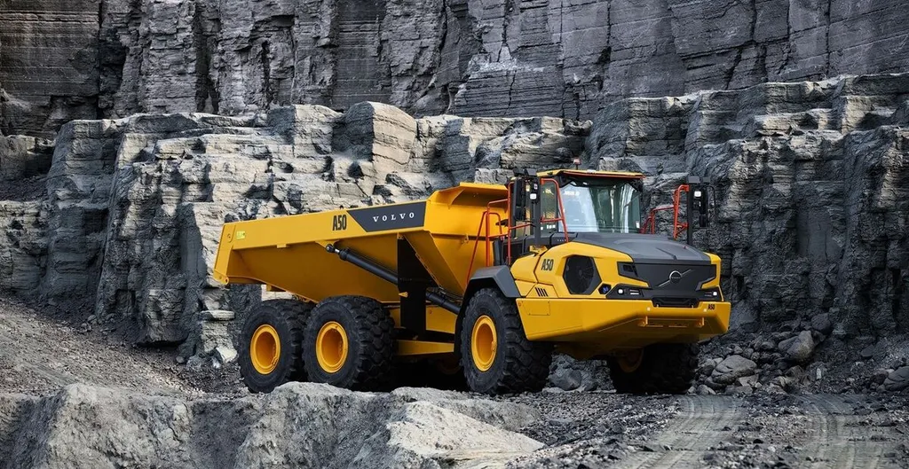 Volvo A50 articulated hauler awarded Red Dot Award