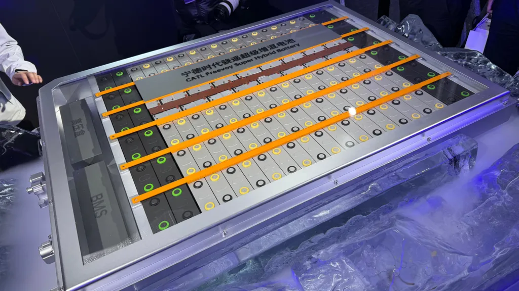 CATL launches second-generation Freevoy hybrid battery