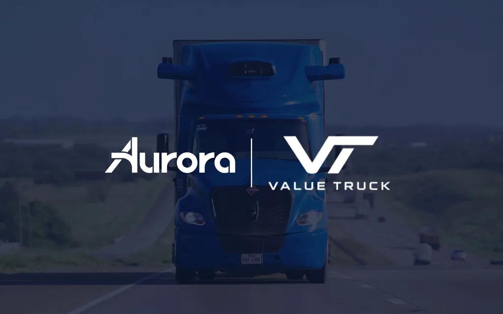 Aurora signs Value Truck for autonomous freight routes