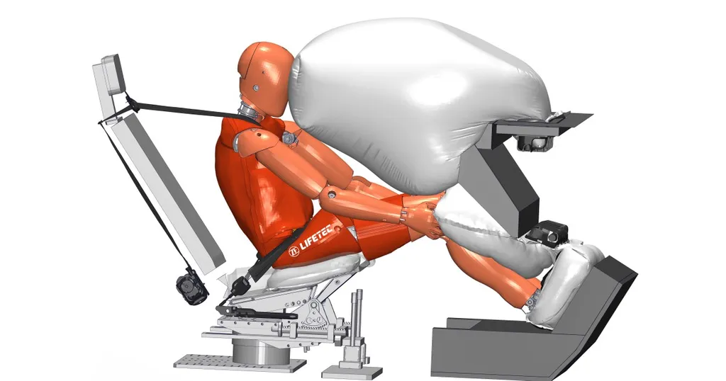 ZF LIFETEC four-airbag system for reclined seats