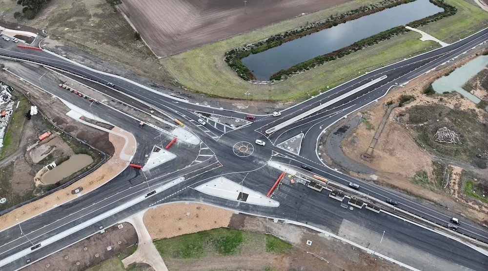 Barwon Heads Road Upgrade Stage 2a Nears Midpoint
