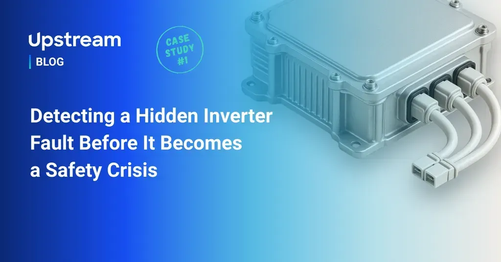 AI Platform Detects EV Inverter Fault Before Safety Issues