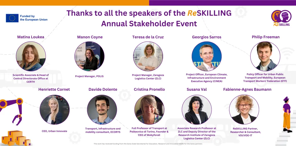 RESKILLING event examines workforce readiness for automated transport in Europe